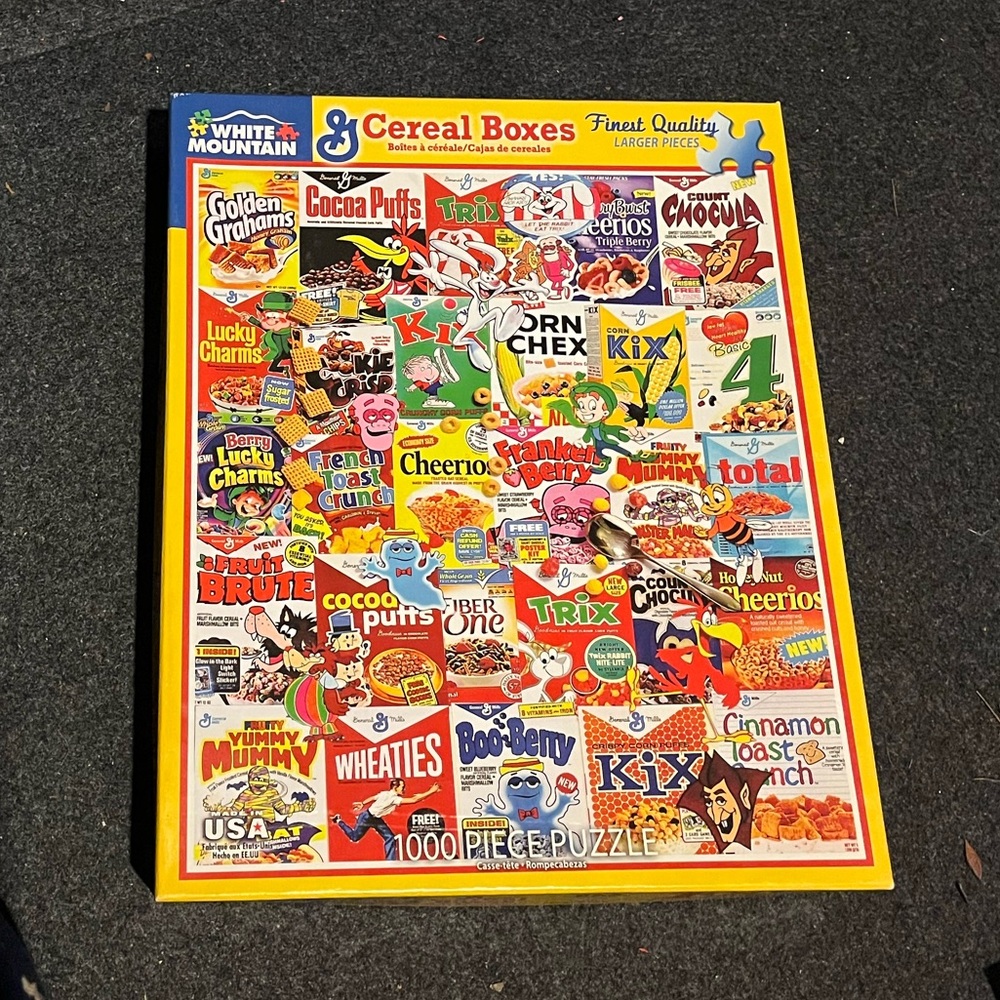 White Mountain Puzzles 1000 piece puzzle